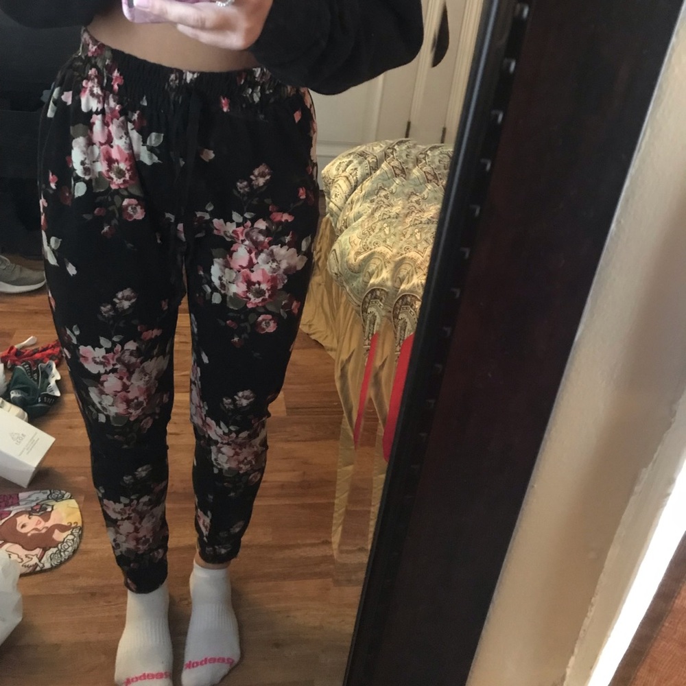 Floral pants